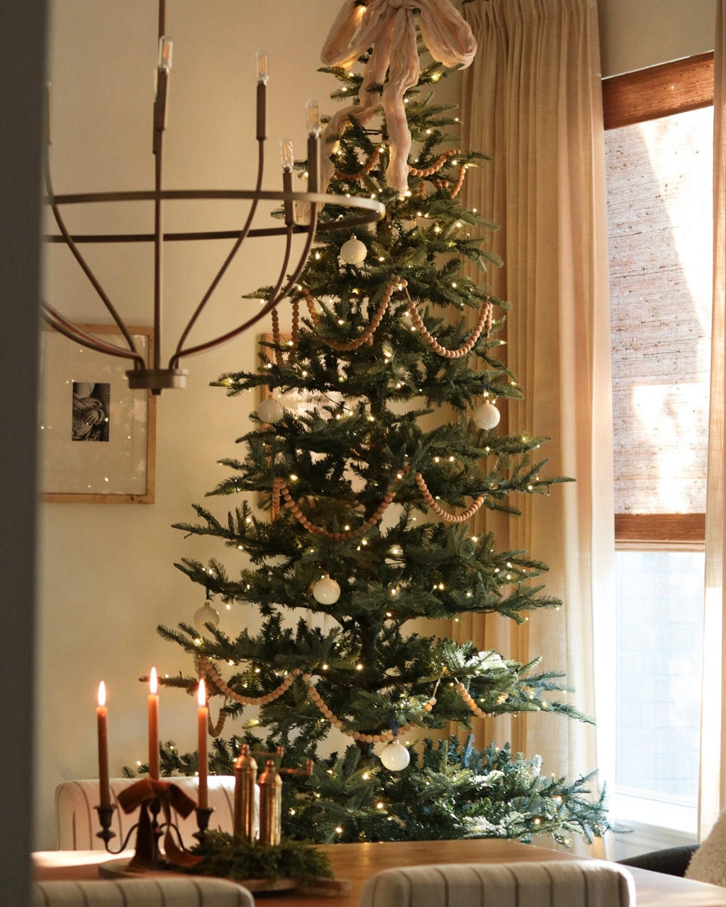 7' King Noble Fir Artificial Christmas Tree Unlit