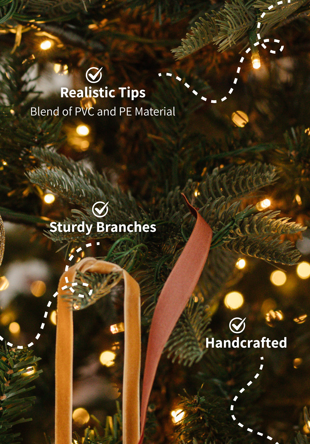 9' King Noble Fir Artificial Christmas Tree Unlit