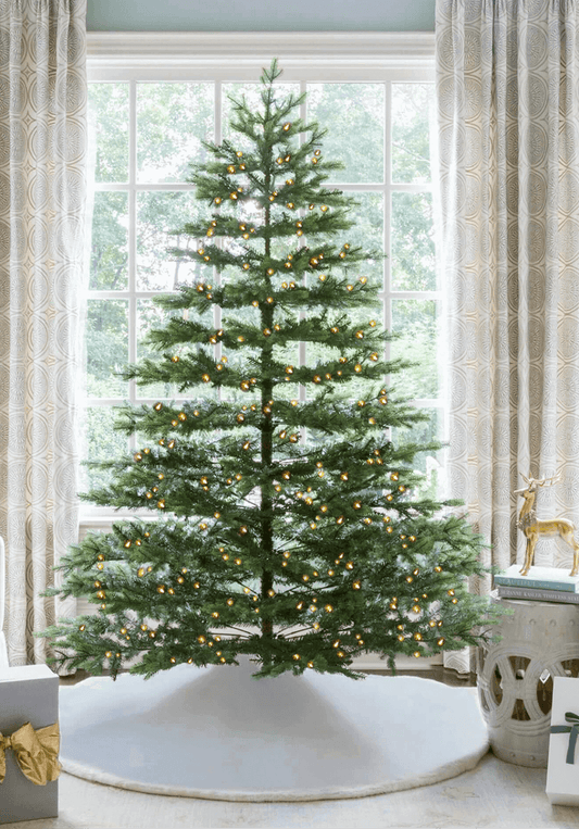 7.5' Artificial Christmas Tree 750 Warm White LED Lights