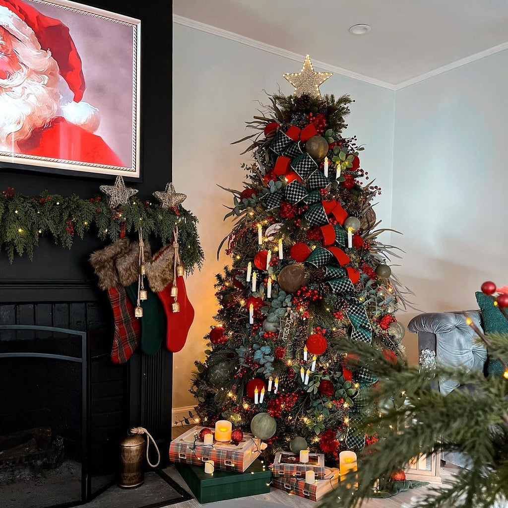 7' Tribeca Blue Spruce Artificial Christmas Tree Unlit