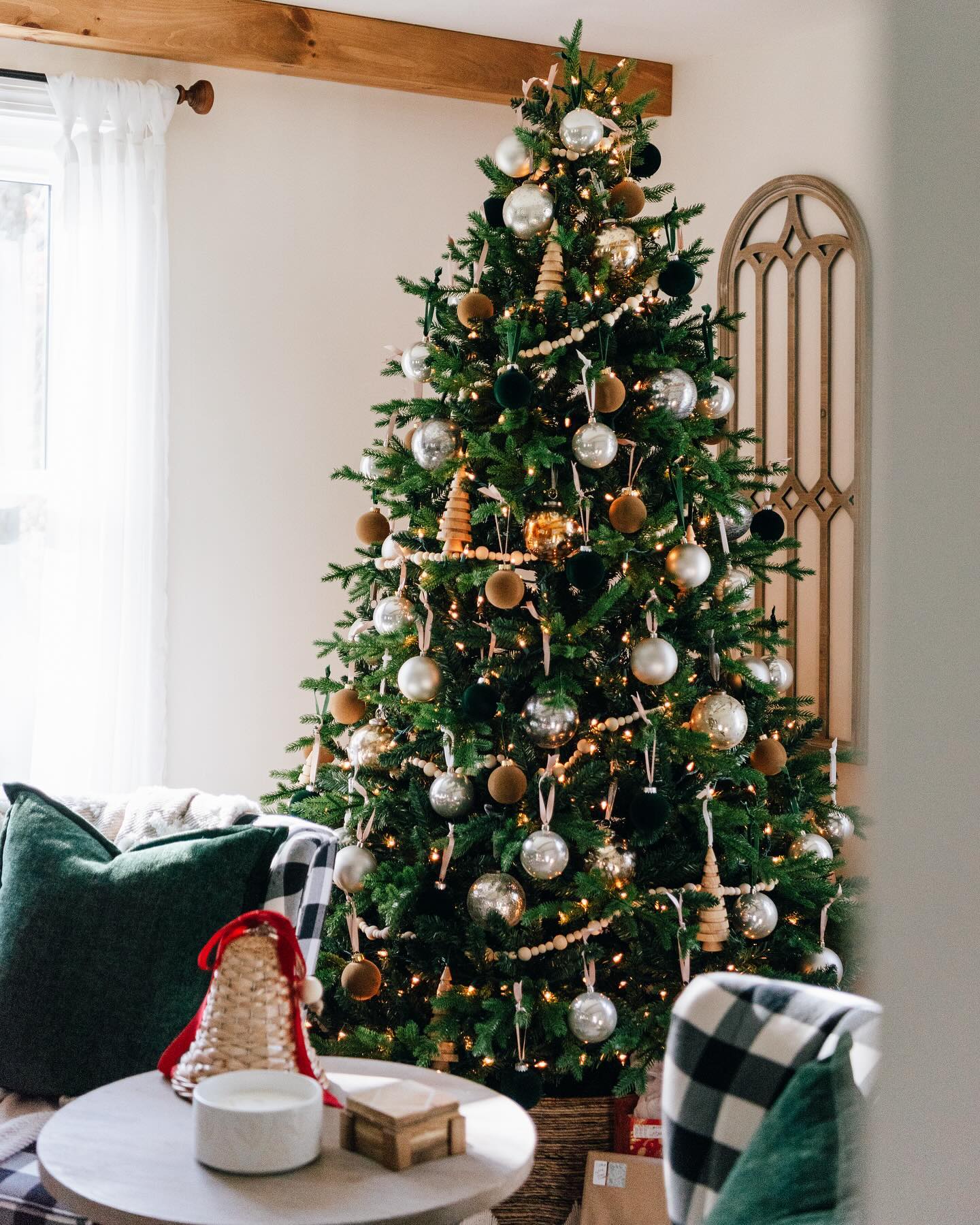 7.5' Scarlet Fir Artificial Christmas Tree Unlit